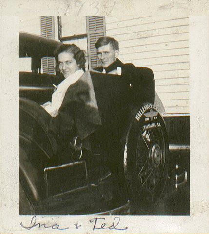 Ted Denniston & Ina Trimble, 1934